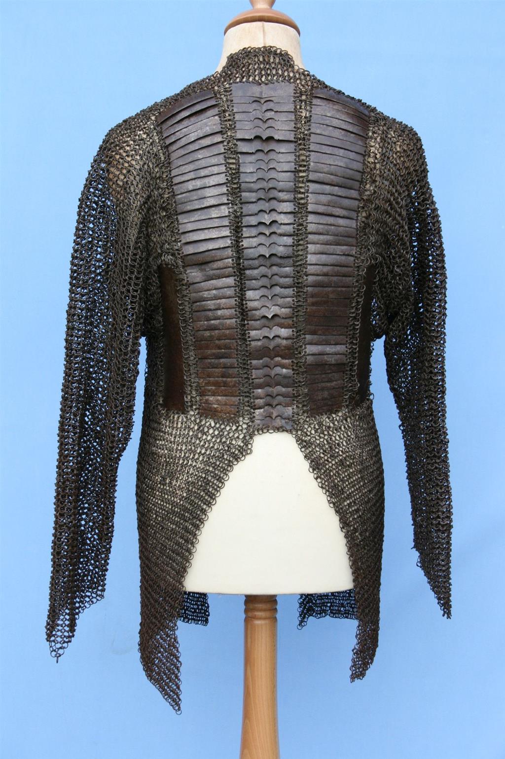 An Indian mail and plate shirt from the Bikaner Armoury, 17th Century or earlier,